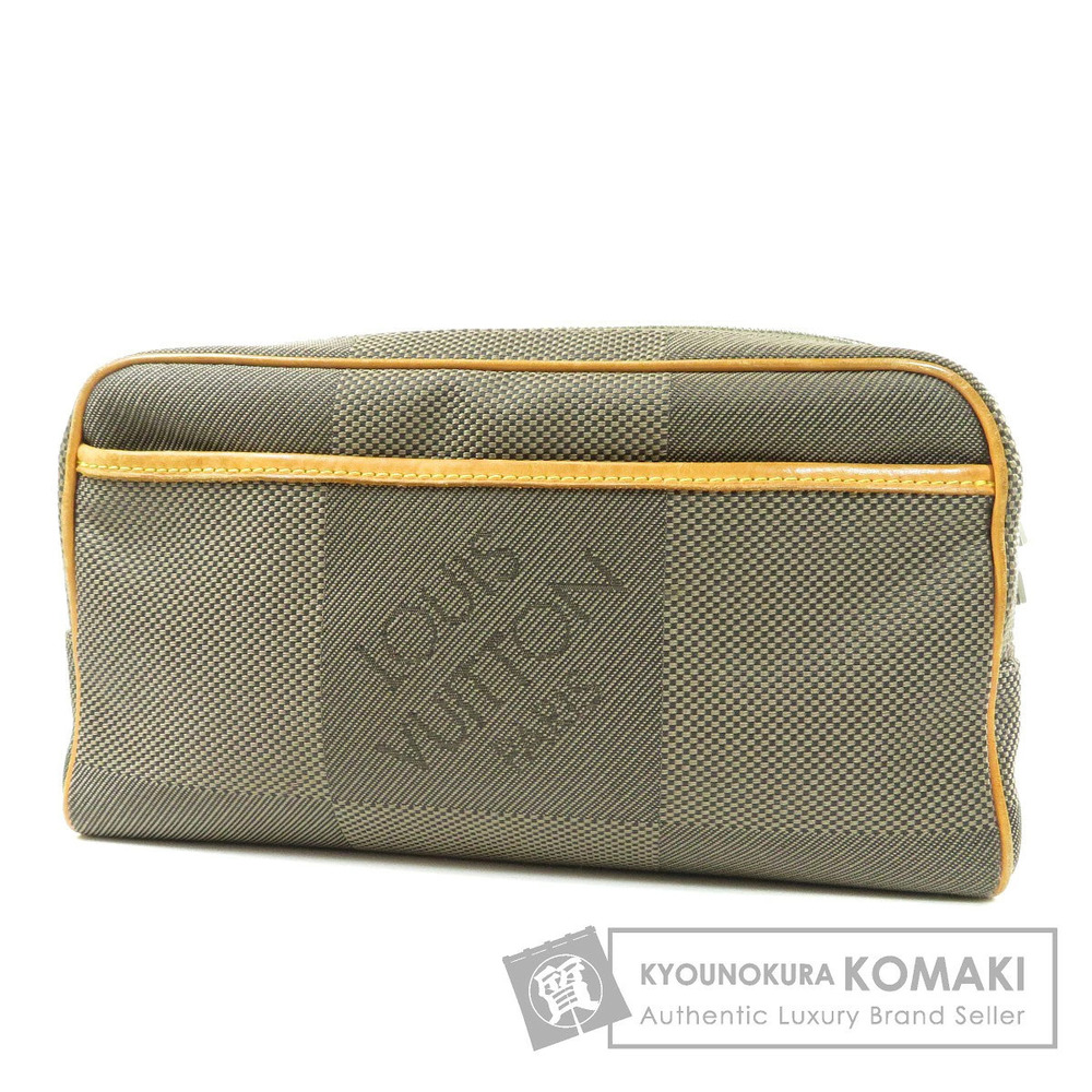 Louis Vuitton Acrobat Damier Geant Waist Bag Canvas Leather Brown